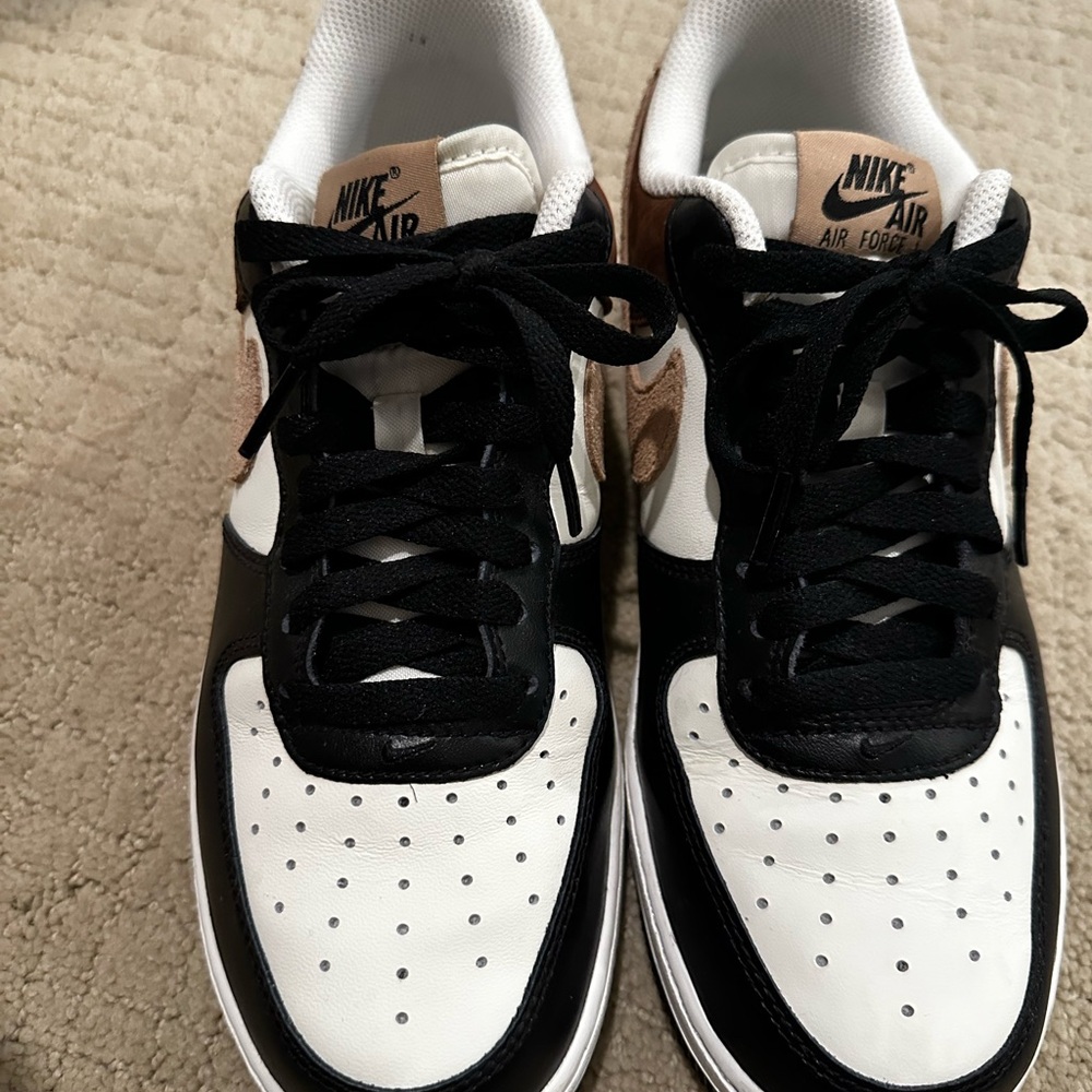 Nike Air Force 1 Low Brown Black and White Men’s Size 7.5